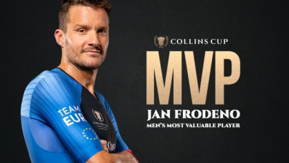PROFESSIONAL TRIATHLETES ORGANISATION ANNOUNCES JAN FRODENO AS COLLINS CUP MEN’S MVP