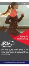 The Sporting Goods Industry Association (SGIA) represents manufacturers, wholesalers and distributor