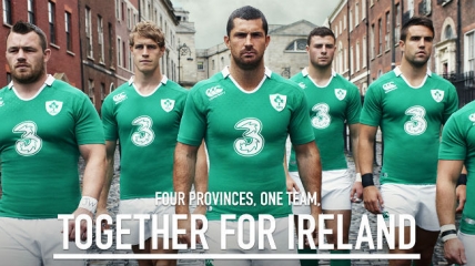 Canterbury unveils new Ireland home and alternate kits