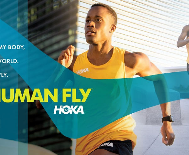 HOKA are flying high with a new global campaign: FLY HUMAN FLY