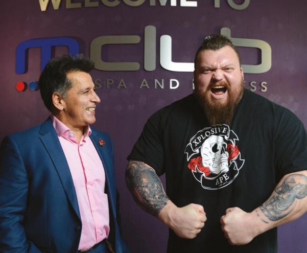 Mo Chaundry tells us about managing strongman Eddie The Beast Hall