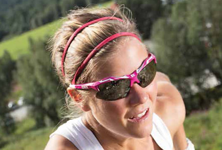 Why sunglasses have a serious purpose in a sporting context
